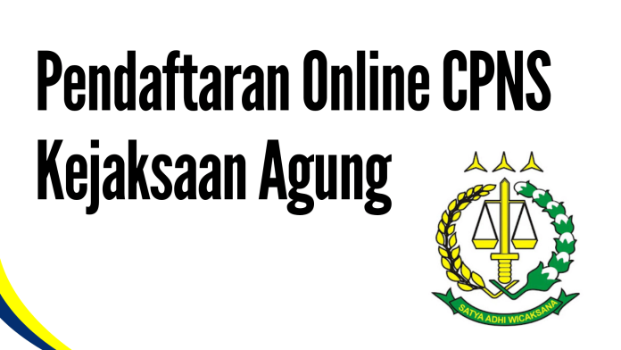 Cara Pendaftaran Online CPNS Rekrutmen.kejaksaan.go.id