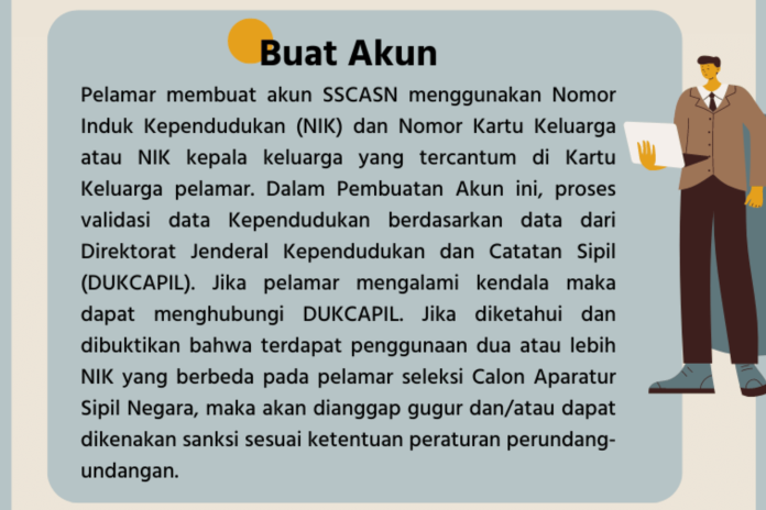 Link Pembuatan Akun CPNS daftar-sscasn.bkn.go.idakun